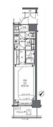 ZOOM日本橋馬喰町 1Kの間取図画像