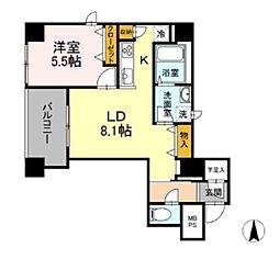 GRANSITE神田司町 1LDKの間取図画像