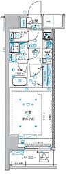 メインステージ両国3 1Kの間取図画像