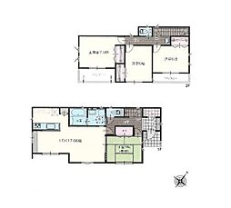 富里市七栄　新築戸建19号棟
