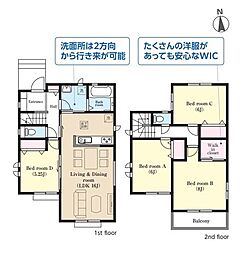 成田市橋賀台IV　新築戸建1号棟