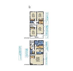 千葉市花見川区こてはし台2丁目第5 新築戸建2号棟