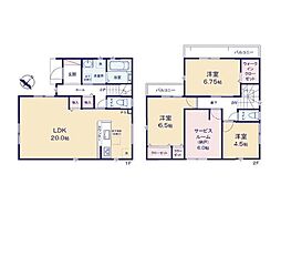 柏市第2常盤台　新築戸建1号棟