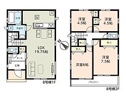 八千代市勝田台6丁目 新築戸建B号棟