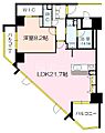 アトラクシア江戸堀5階17.5万円