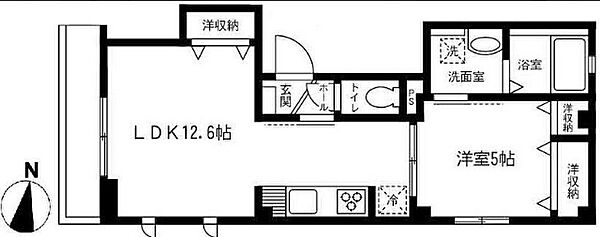 Cozy（コーズィー） 302｜東京都新宿区南元町(賃貸アパート1LDK・3階・40.86㎡)の写真 その2
