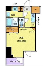 クレヴィスタ亀戸IV 305 ｜ 東京都江東区亀戸２丁目31-2（賃貸マンション1K・3階・25.52㎡） その2