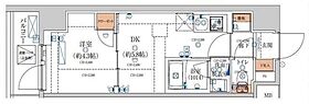 ユリカロゼＡZ 亀戸 9F ｜ 東京都江東区亀戸４丁目38-6（賃貸マンション1DK・9階・25.50㎡） その2