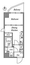 クオリタス門前仲町（QUALITAS門前仲町） 101 ｜ 東京都江東区冬木11-10（賃貸マンション1K・1階・25.35㎡） その2