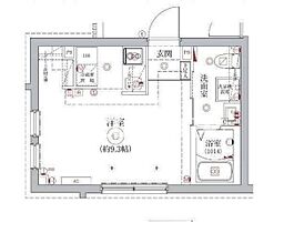 ベルシードステアー東陽町 201 ｜ 東京都江東区東陽１丁目22-5（賃貸マンション1R・2階・21.84㎡） その2