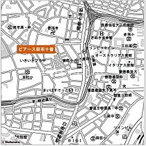 ピアース麻布十番 1103 ｜ 東京都港区南麻布1丁目3-17（賃貸マンション1LDK・11階・31.74㎡） その12