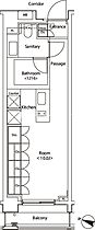 カスタリア新宿夏目坂 502 ｜ 東京都新宿区喜久井町10（賃貸マンション1R・5階・26.66㎡） その2