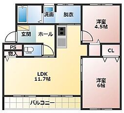 マンション鹿内 4階/401