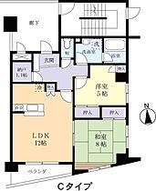 コトヴェール城南 0401 ｜ 茨城県水戸市城南3丁目（賃貸マンション2LDK・4階・66.09㎡） その2