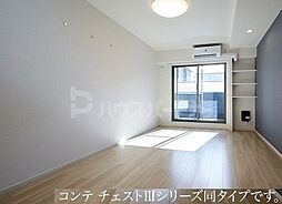 東武野田線 七里駅 徒歩2分の賃貸アパート 2階1Kのリビング/ダイニング