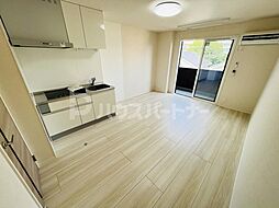 JR川越線 日進駅 徒歩8分の賃貸アパート 2階ワンルームのリビング/ダイニング