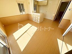 サンテラスガーデン　Ｅ 1階2LDKのリビング/ダイニング