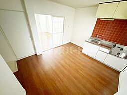 ソシアルマンションエノモト 2階2DKのリビング/ダイニング