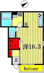 間取図画像 ワンルーム