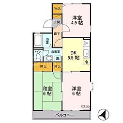 セジュール静　I 2階/-