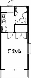 MaisondeMonet 1Kの間取図画像