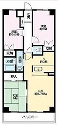 アクロプレステージ 3LDKの間取図画像