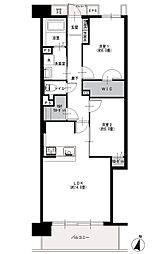 アクトピア北赤羽壱番館 2LDKの間取図画像