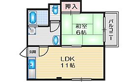 三恵吹田ハイツ 2C ｜ 大阪府吹田市内本町３丁目（賃貸アパート1LDK・2階・36.60㎡） その2