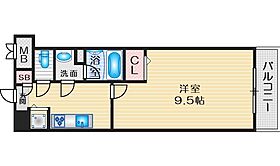 ソレアード・Ｎ 406 ｜ 大阪府吹田市末広町（賃貸マンション1K・4階・27.94㎡） その2