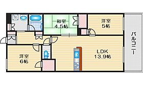 リバーガーデン千里中央あかり絵のみちＣ棟 00 ｜ 大阪府豊中市新千里南町１丁目（賃貸マンション3LDK・19階・66.08㎡） その2