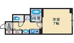 ＳＵＲＦ　ＩＳＬＡＮＤ　ＮＯＯＳＡ　ＨＥＡＤＳ 104 ｜ 大阪府吹田市片山町１丁目（賃貸マンション1K・1階・26.78㎡） その2