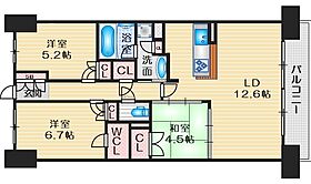 パークナードフィット津雲台 1003 ｜ 大阪府吹田市津雲台５丁目（賃貸マンション3LDK・10階・75.20㎡） その2