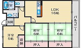 カルム千里山土井 B201 ｜ 大阪府吹田市千里山西１丁目（賃貸マンション2LDK・2階・75.18㎡） その2