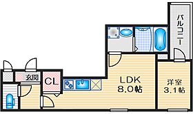 MOVE吹田 103 ｜ 大阪府吹田市清和園町（賃貸アパート1LDK・1階・28.88㎡） その2