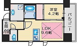 第26関根マンション 1LDKの間取図画像