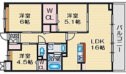 グリーンヒルズ和 2SLDKの間取図画像