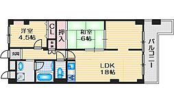 ハイマート緑地公園 3LDKの間取図画像