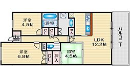 ジオ千里竹見台 3LDKの間取図画像