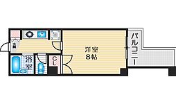 ハシモトエージェンシービル1 1Kの間取図画像