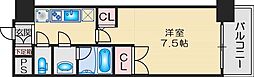 PARKFLATSESAKA 1Kの間取図画像
