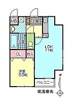 カーサそうえん 202 ｜ 大分県別府市荘園11組（賃貸マンション1LDK・2階・37.80㎡） その2