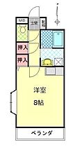 コーポツルハ 405 ｜ 大分県大分市大字片島1-7（賃貸アパート1R・4階・25.92㎡） その2