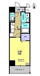 トレステーラ寿町 9階1Kの間取り
