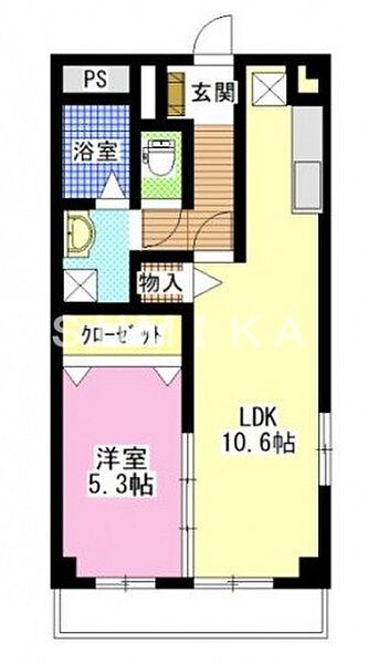 フィネス平田公園 ｜岡山県岡山市北区平田(賃貸マンション1LDK・3階・39.75㎡)の写真 その2