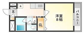 アルペジオ富町  ｜ 岡山県岡山市北区富町1丁目（賃貸マンション1K・3階・25.74㎡） その2