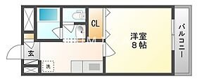 アルペジオ富町  ｜ 岡山県岡山市北区富町1丁目（賃貸マンション1K・3階・25.74㎡） その2