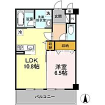 ピーノグランデ  ｜ 岡山県岡山市中区兼基（賃貸マンション1LDK・3階・44.85㎡） その2