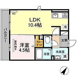 西川原駅 6.7万円