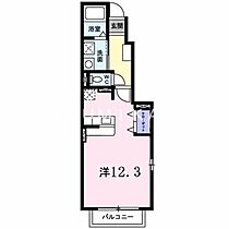 スカイハイツＢ  ｜ 岡山県岡山市中区倉富（賃貸アパート1R・1階・32.90㎡） その2