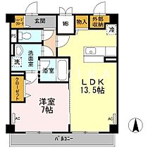 田町ガーデンハイツ  ｜ 岡山県岡山市北区田町2丁目（賃貸マンション1LDK・6階・49.82㎡） その2